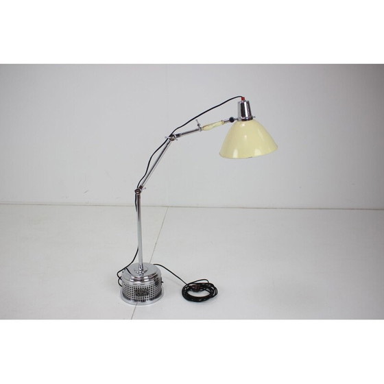 Image 1 of Lampe réglable art-déco vintage, Tchécoslovaquie