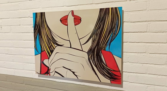 Image 1 of Sssshhh, Deborah Azzopardi pour l'affiche pop art d'Ikea