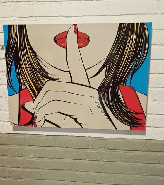 Image 1 of Sssshhh, Deborah Azzopardi pour l'affiche pop art d'Ikea