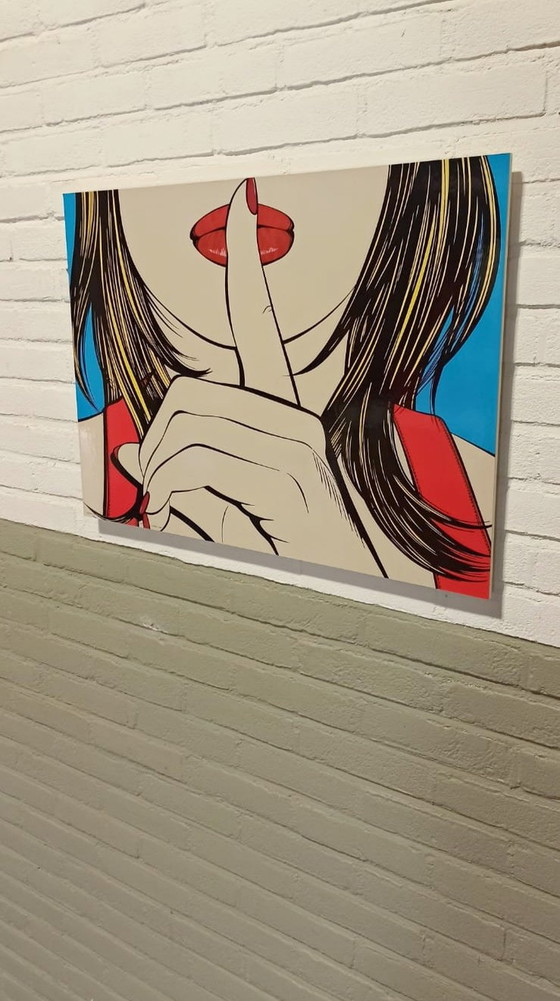 Image 1 of Sssshhh, Deborah Azzopardi pour l'affiche pop art d'Ikea