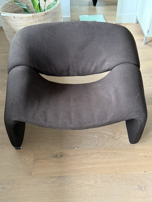 Artifort Fauteuil Groovy Noir