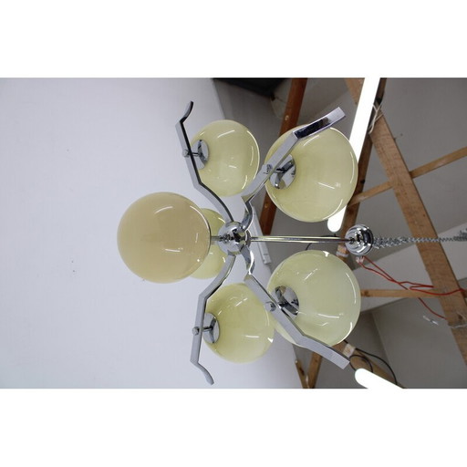 Lustre Vintage Art Déco, Tchécoslovaquie 1930