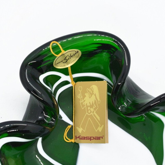 Image 1 of Cendrier vintage en verre de Kaspar, Allemagne 1970