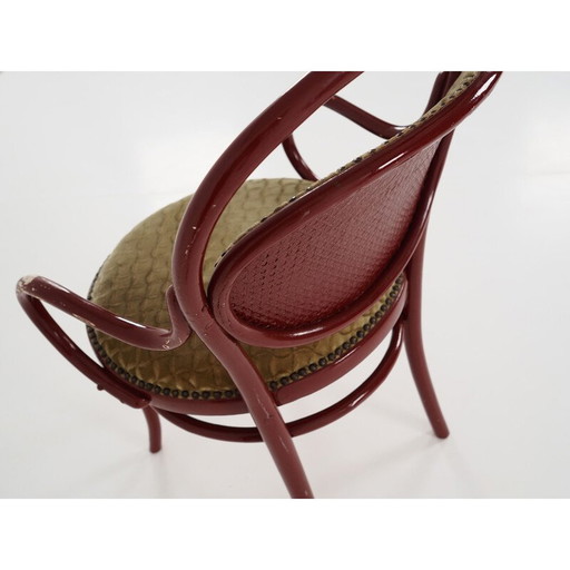 Chaise vintage en bois courbé de Thonet