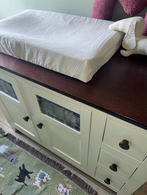 Image 1 of Vitrail de commode