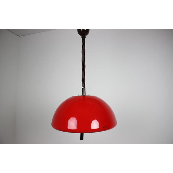 Image 1 of Lampe suspendue vintage Meblo par Harvey Guzzini 1970