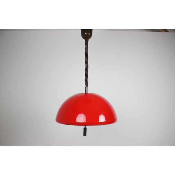 Image 1 of Lampe suspendue vintage Meblo par Harvey Guzzini 1970