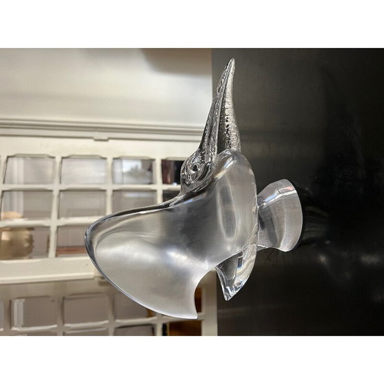 Image 1 of Pélican vintage en cristal Daum