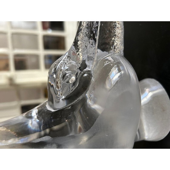 Image 1 of Pélican vintage en cristal Daum