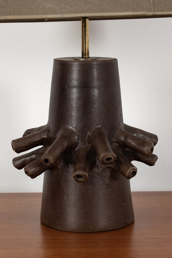 Image 1 of Lampe de table en céramique