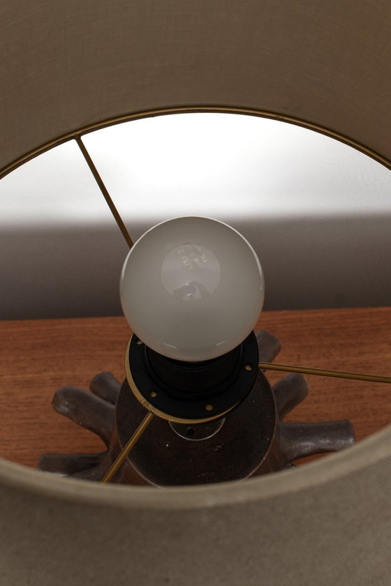 Image 1 of Lampe de table en céramique