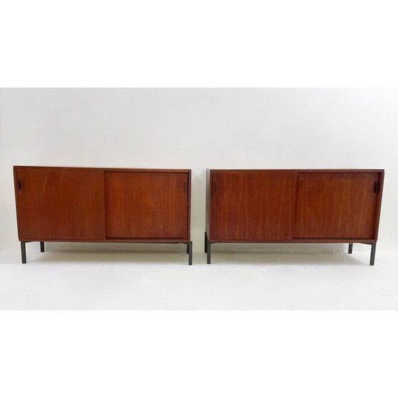 Image 1 of Buffets vintage en bois, Allemagne 1960
