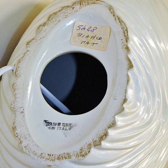 Image 1 of Lampe de table ovale en céramique, Italie, 1980
