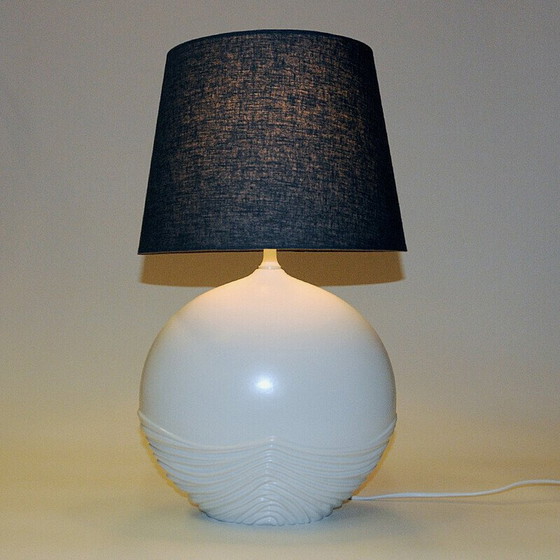 Image 1 of Lampe de table ovale en céramique, Italie, 1980