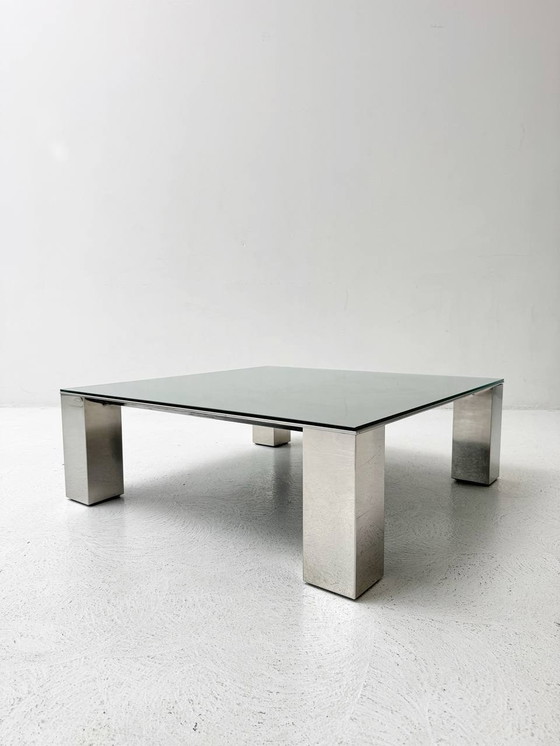 Image 1 of Table basse Par Giovanni Pour Saporiti, Italie 1970Ers