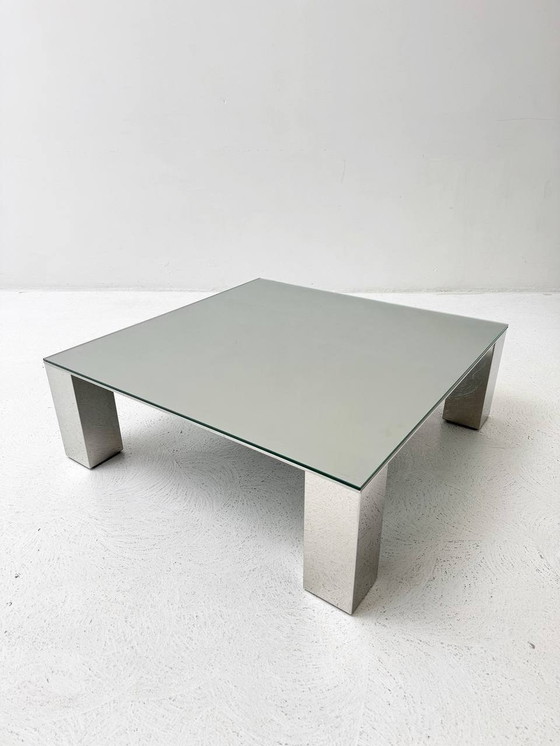 Image 1 of Table basse Par Giovanni Pour Saporiti, Italie 1970Ers