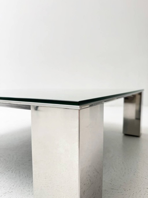 Table basse Par Giovanni Pour Saporiti, Italie 1970Ers