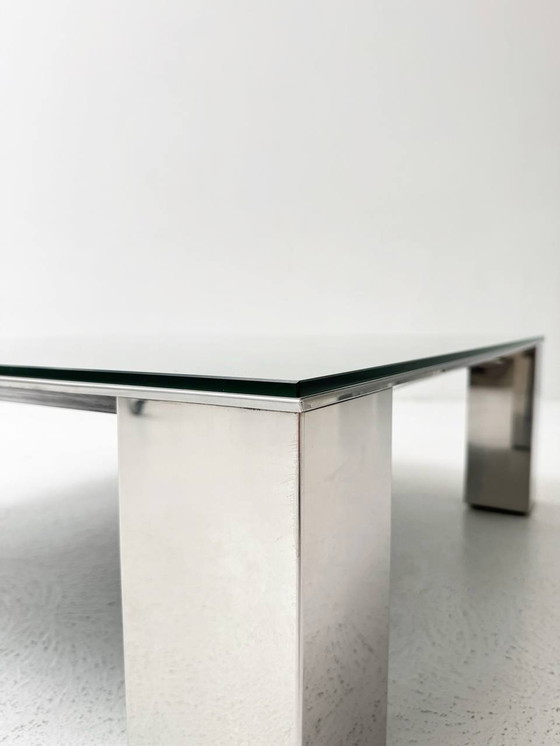 Image 1 of Table basse Par Giovanni Pour Saporiti, Italie 1970Ers