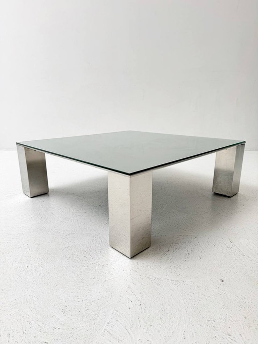 Table basse Par Giovanni Pour Saporiti, Italie 1970Ers