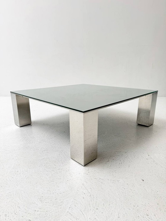 Image 1 of Table basse Par Giovanni Pour Saporiti, Italie 1970Ers