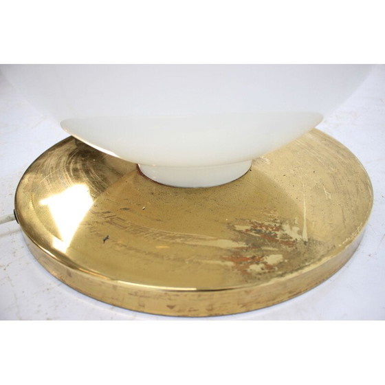 Image 1 of Lampadaire en verre vintage, Tchécoslovaquie 1970