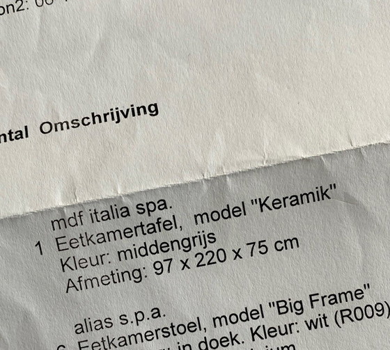 Image 1 of Mdf Italia Table à manger