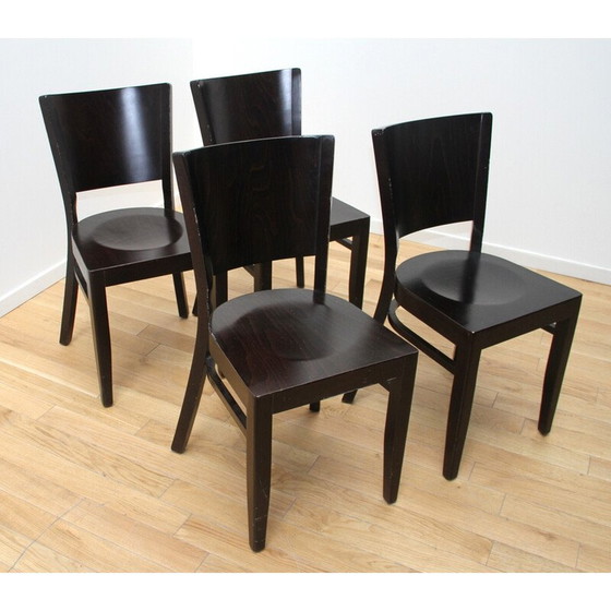 Image 1 of Chaise de bistrot vintage en bois