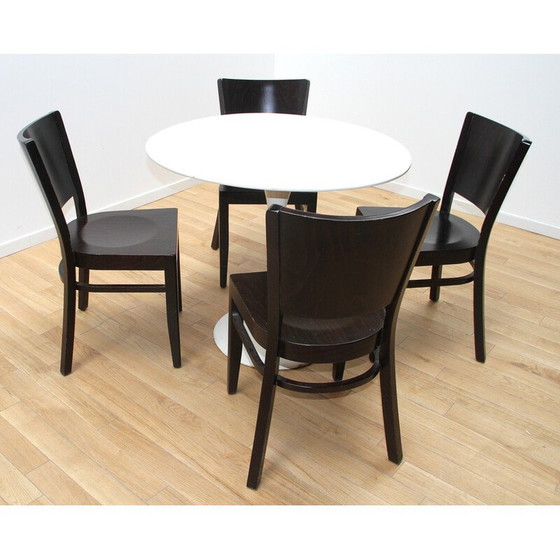 Image 1 of Chaise de bistrot vintage en bois