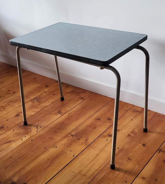 Image 1 of Table d'école industrielle Marko