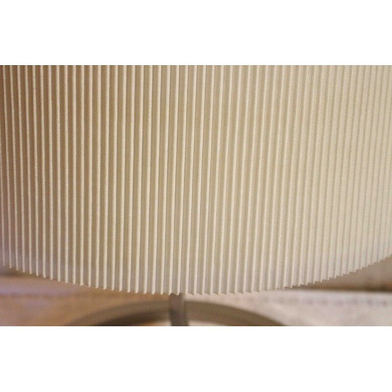 Image 1 of Lampe de table vintage Joyce model en nickel chrome par Natuzzi, Italie 1970