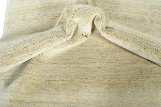 Image 1 of Gabbeh Loribaft noué à la main - 207 X 151 cm - Beige - Nouveau