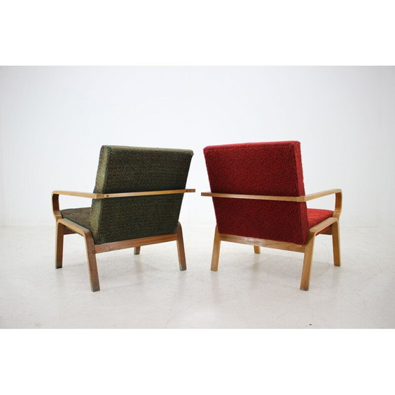 Image 1 of Paire de fauteuils vintage, Tchécoslovaquie 1970