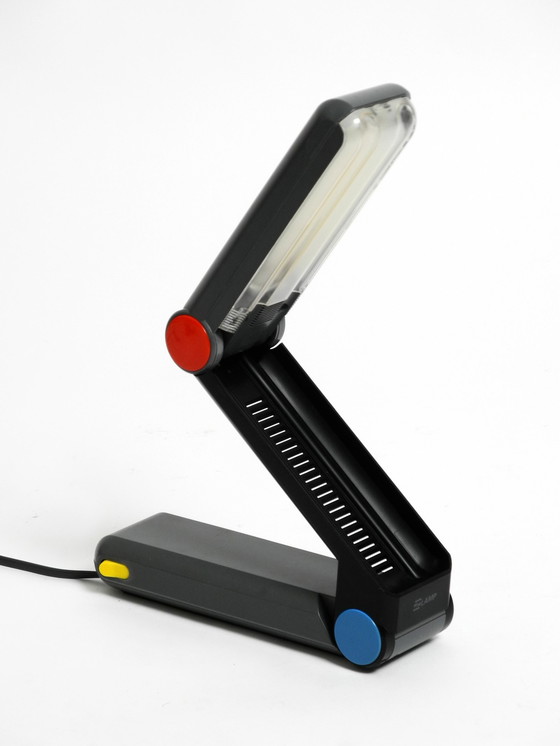 Image 1 of Rare lampe de table originale des années 1980 au design postmoderne Philips Modell Z Lamp