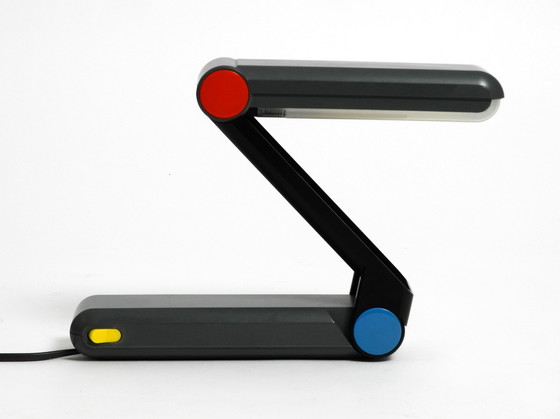 Image 1 of Rare lampe de table originale des années 1980 au design postmoderne Philips Modell Z Lamp