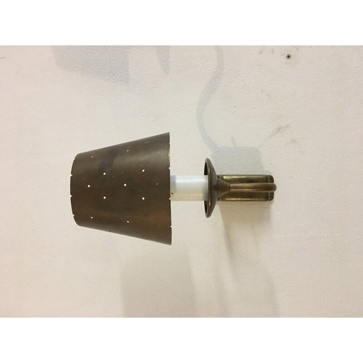 Applique vintage en laiton 1950