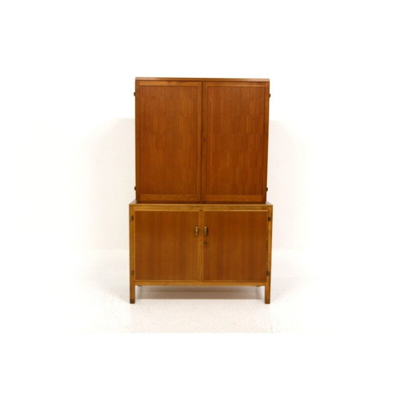 Image 1 of Armoire vintage en acajou de Nordiska Kompaniet, 1950