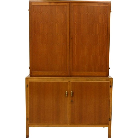Image 1 of Armoire vintage en acajou de Nordiska Kompaniet, 1950