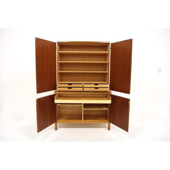 Image 1 of Armoire vintage en acajou de Nordiska Kompaniet, 1950