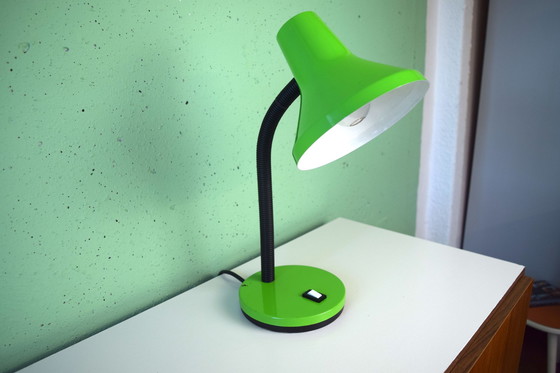Image 1 of Lampe de table vintage Vert 1970 By Pfäffle