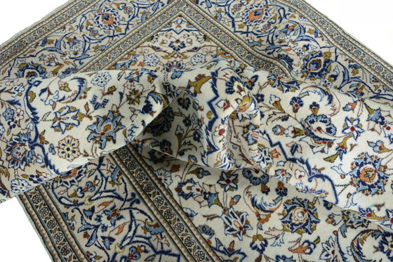 Image 1 of Tapis d'Orient Keshan liège noué à la main - 298 X 196 cm