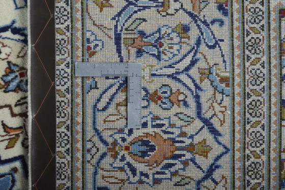 Image 1 of Tapis d'Orient Keshan liège noué à la main - 298 X 196 cm