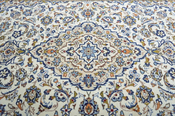 Image 1 of Tapis d'Orient Keshan liège noué à la main - 298 X 196 cm