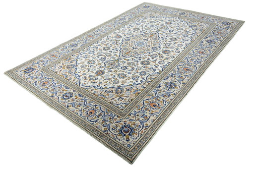 Tapis d'Orient Keshan liège noué à la main - 298 X 196 cm