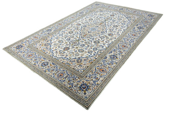 Image 1 of Tapis d'Orient Keshan liège noué à la main - 298 X 196 cm