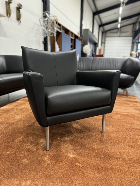 Image 1 of Design On Stock Toma Armchair Black Leather