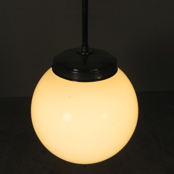 Image 1 of Lampe suspendue Art Déco avec ampoule blanche, années 1930