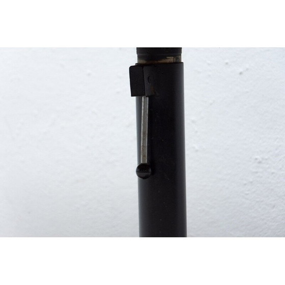 Image 1 of Table basse réglable vintage en placage de bois, Tchécoslovaquie 1970