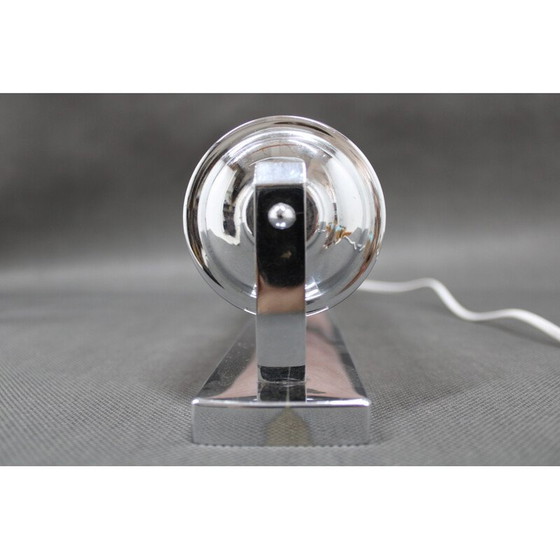 Image 1 of Lampe murale vintage Bauhaus en verre rose, Tchécoslovaquie 1930