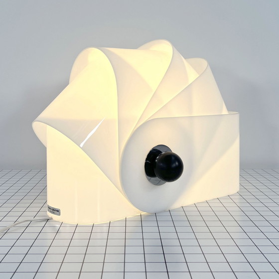 Image 1 of Lampe Gherpe blanche de Superstudio pour le Design Centre Poltronova, 1968