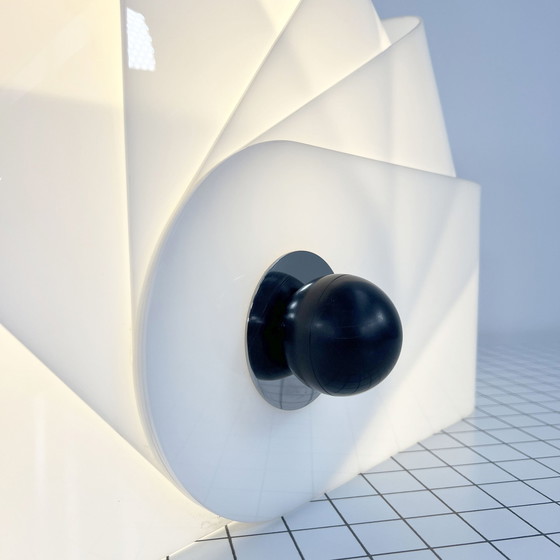 Image 1 of Lampe Gherpe blanche de Superstudio pour le Design Centre Poltronova, 1968